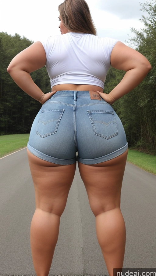 related ai porn images free for Athlete Big Hips Big Ass Jeans Short Shorts