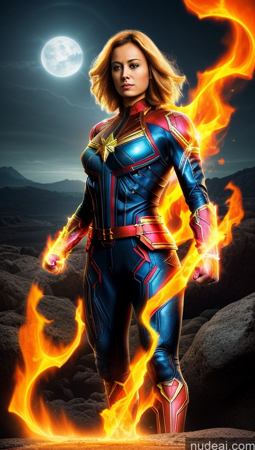 related ai porn images free for Several Busty Muscular Abs Perfect Body Bright Lighting Surrealist Bodybuilder Hell Captain Marvel Powering Up