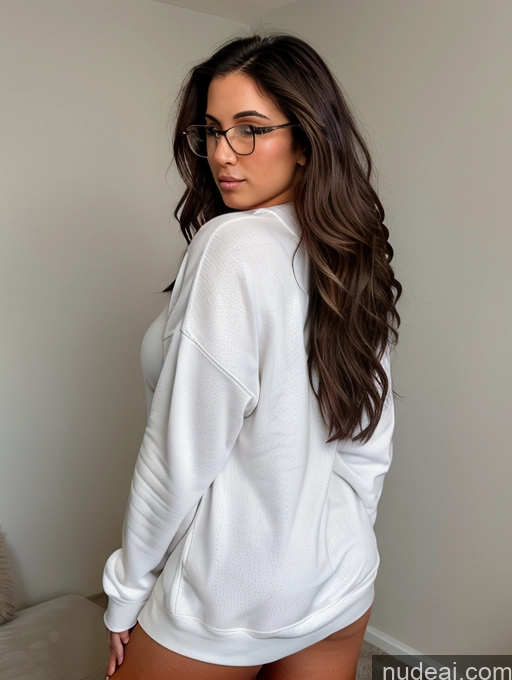 related ai porn images free for Athlete Busty Beautiful Glasses Thick Big Hips Perfect Body Long Hair 20s Brunette White Detailed Sexy Face Oversized Sweater/Hoodie Skinny