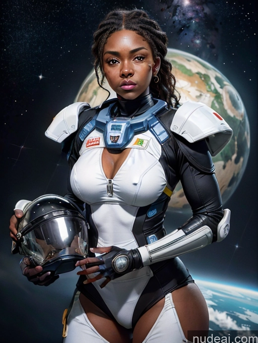 related ai porn images free for American Football Space Suit Mech Suit Stargazing Sci-fi Armor Black Military Woman