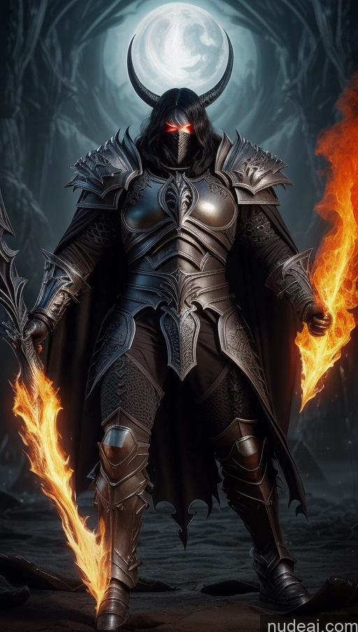 ai nude image of a close up of a person in armor holding a fire pics of Big Ass Skinny Thick Chubby Big Hips Long Legs Serious Black Hair Korean Front View Detailed Bright Lighting Death Knight Nude Fantasy Armor T-pose Hell Curly Hair Of Love Shocked 30s Huge Boobs Perfect Boobs Several Sorority