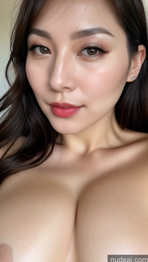 related ai porn images free for Woman One Huge Boobs Beautiful Lipstick Fairer Skin 30s Black Hair Bangs Korean Close-up View