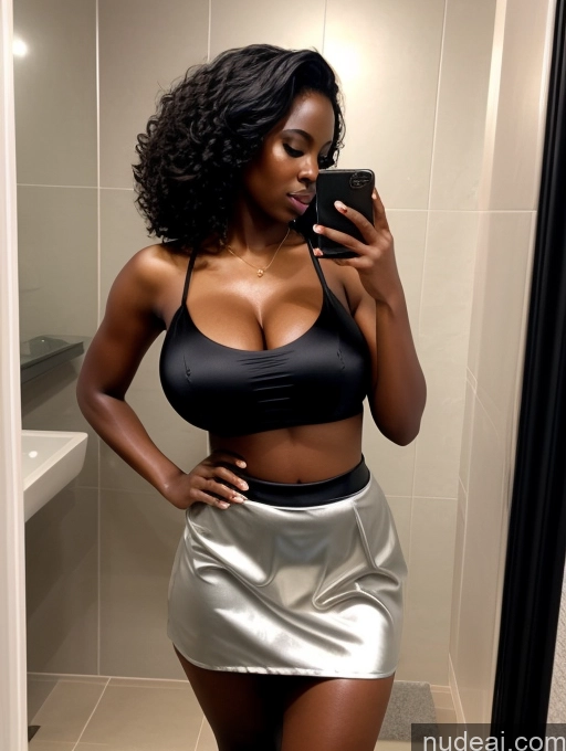 related ai porn images free for Huge Boobs Perfect Body Curly Hair Dark Skin 20s Seductive Black Hair African Mirror Selfie Front View Satin Transparent Dark Lighting One Shower Bending Over Mini Skirt Secretary