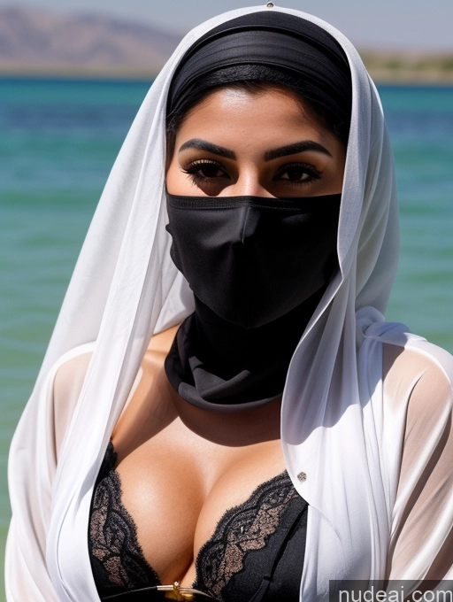 related ai porn images free for Miss Universe Model Busty Beautiful Short Pubic Hair Tanned Skin 18 Serious Black Hair Long Hair Arabic Lake Niqab Pearl Jewelry Detailed