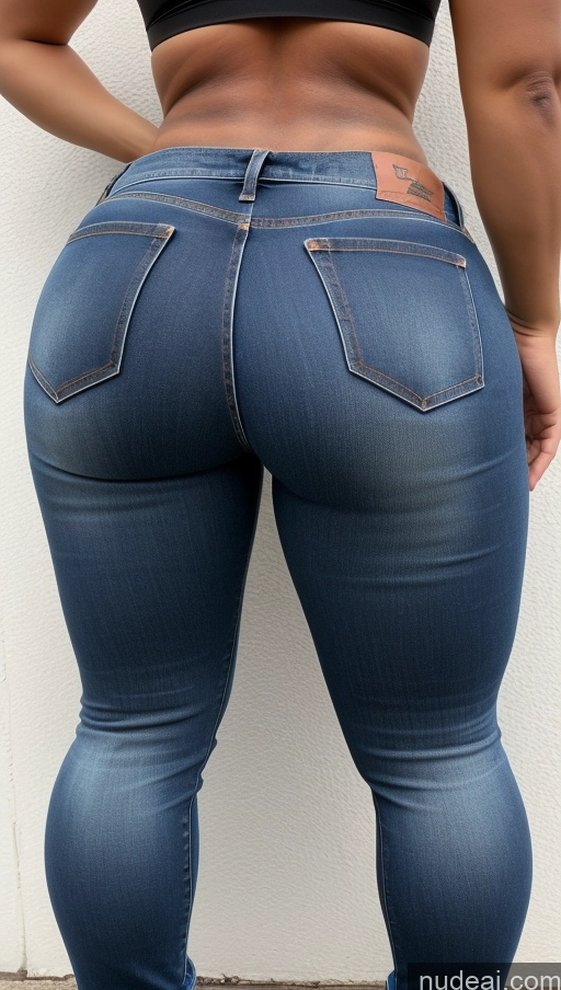 ai nude image of araffe butt of a woman in jeans with a black top pics of Athlete Big Ass Big Hips Jeans