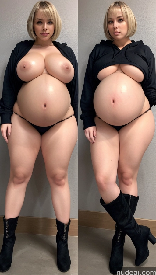 related ai porn images free for Huge Boobs Big Ass Thick Chubby Fat Short Short Hair Pregnant 18 Blonde Belly Inflation, Cuminflation, Overeating Big Hips Naked Hoodie 裸体卫衣 Boots Sexy Attire | Chic Lingerie