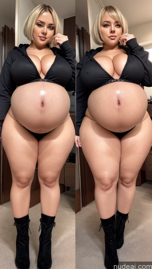 related ai porn images free for Huge Boobs Big Ass Thick Chubby Fat Short Short Hair Pregnant 18 Blonde Belly Inflation, Cuminflation, Overeating Big Hips Naked Hoodie 裸体卫衣 Boots Sexy Attire | Chic Lingerie