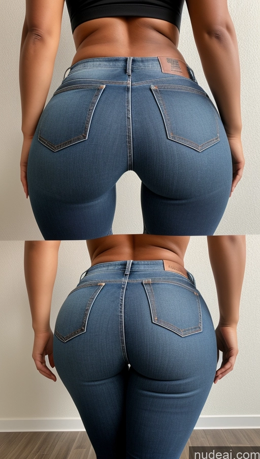 ai nude image of a close up of a woman in a pair of jeans pics of Athlete Big Ass Big Hips Jeans