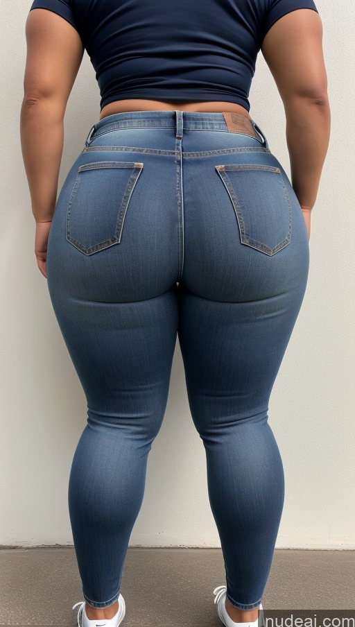 ai nude image of araffe butt of a woman in jeans with a white shoe pics of Athlete Big Ass Big Hips Jeans