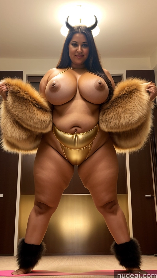 related ai porn images free for Huge Boobs Big Ass Big Hips Tanned Skin 20s Bright Lighting Gold Jewelry Fur Maid Succubus Fat Yoga Several Lingerie Model