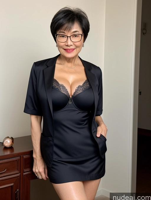 related ai porn images free for Milf Two Perfect Boobs Beautiful Glasses Perfect Body Short Hair 70s Chinese Bra Casual Doctor Lab Coat Cleavage Dark Lighting Detailed Sexy Face