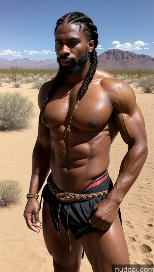 related ai porn images free for Bodybuilder Muscular Abs African Tribal 70s Tattoos Perfect Boobs Braided Desert Traditional