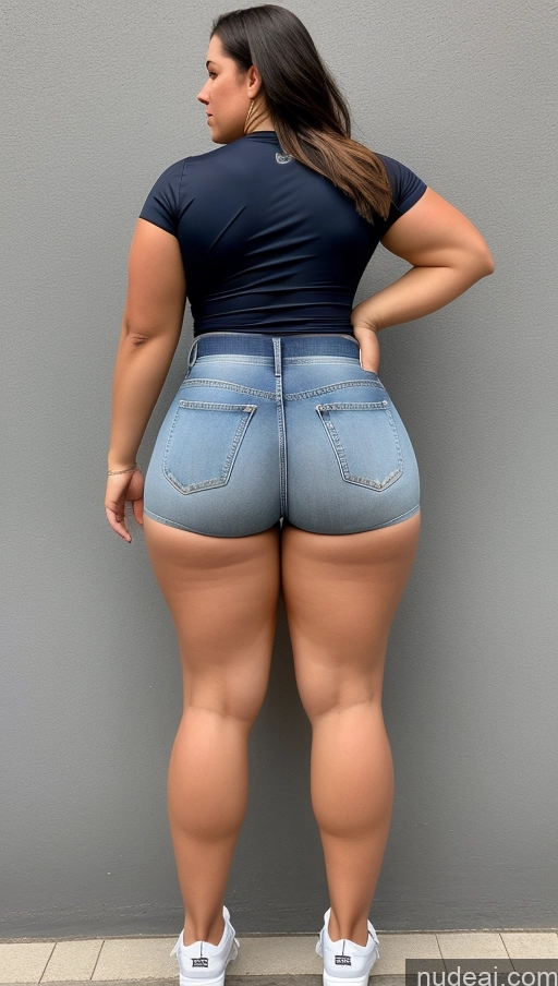 related ai porn images free for Athlete Big Ass Big Hips Jeans Short Shorts