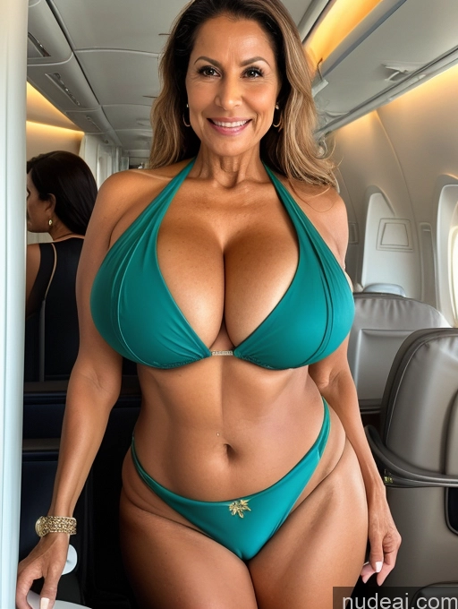 related ai porn images free for One Milf Busty Huge Boobs Tanned Skin 70s Brazilian Front View Flight Attendant Microkini Thong