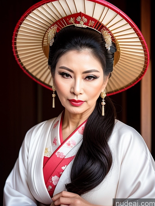 related ai porn images free for Milf Beautiful Pouting Lips Asian Geisha 60s Hair Bun Seductive