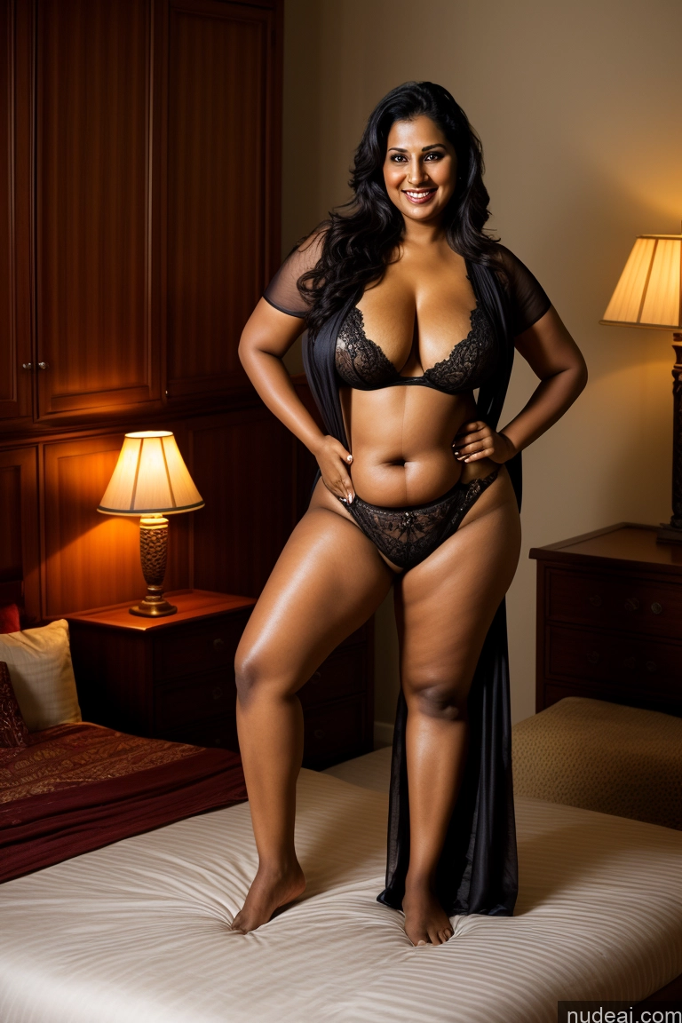 related ai porn images free for One Busty Big Ass Thick Big Hips Long Legs Tall Dark Skin 50s Sexy Face Indian Bedroom Front View Cleavage Dark Lighting Detailed Black Hair Chubby Laughing Milf Fat Sari