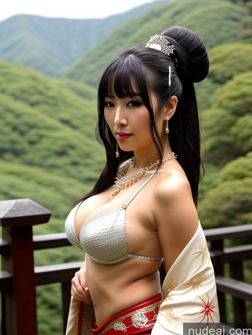 related ai porn images free for Busty Perfect Boobs Big Hips Long Legs Oiled Body Sexy Face Black Hair Japanese Onsen Fantasy Armor Push-up Bra Diamond Jewelry Jewelry Pearl Jewelry Hair Bun Geisha Kimono