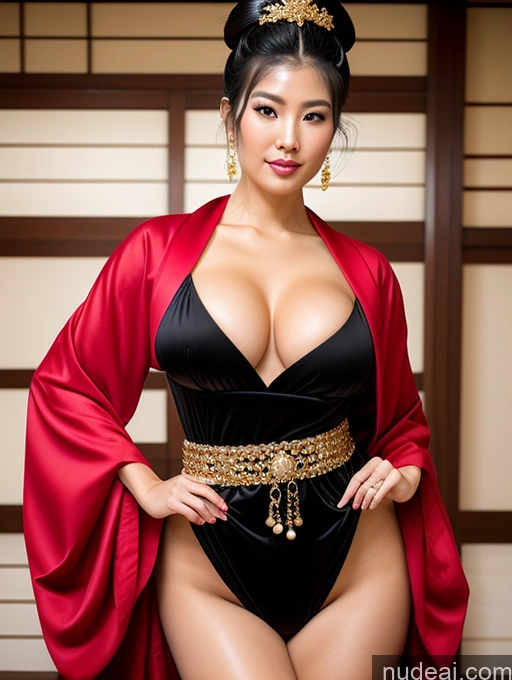 related ai porn images free for Busty Perfect Boobs Big Hips Long Legs Oiled Body Sexy Face Black Hair Japanese Onsen Fantasy Armor Jewelry Pearl Jewelry Geisha Kimono Hair Tied Up Sweater Gold Jewelry