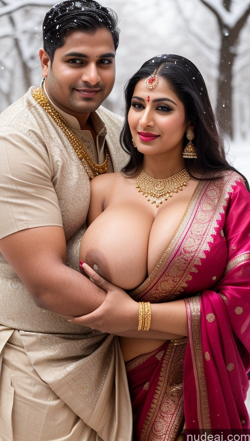 related ai porn images free for Busty Huge Boobs Beautiful Lipstick Chubby Fairer Skin Big Ass 50s Seductive Sexy Face Black Hair Straight Indian Skin Detail (beta) Snow Front View Bra Traditional Gold Jewelry Bright Lighting Woman + Man Sari