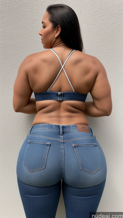 ai nude image of araffe butt lifter in jeans showing off her butt pics of Athlete Big Ass Big Hips Jeans