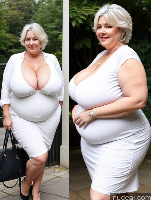 related ai porn images free for Busty Big Hips British White Hair 70s Milf Chubby Huge Boobs Fat Big Ass Casual Sundress