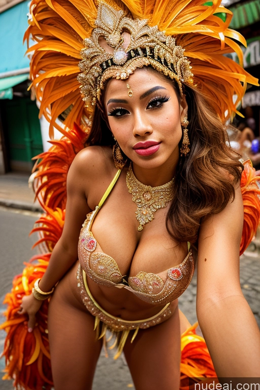 related ai porn images free for Beautiful Skinny Big Ass Big Hips 20s Sexy Face Pouting Lips Seductive Film Photo Detailed Street Dance Dress: Samba Brazilian Tanned Skin Cleavage Huge Boobs Traditional Ginger