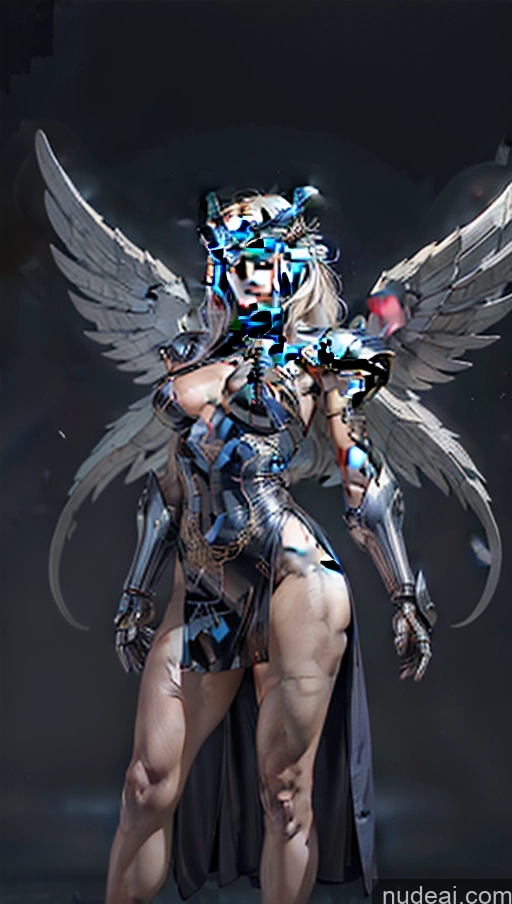 related ai porn images free for China Dress Of Kisaki (Blue Archive) Fantasy Armor Knight Perfect Boobs Muscular Abs Bodybuilder SSS: A-Mecha Musume A素体机娘 Regal Has Wings Surrealist Dynamic View Powering Up