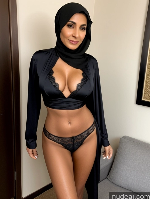 related ai porn images free for Milf Two Perfect Boobs Beautiful Perfect Body Short Hair Dark Skin 60s Arabic Party Blouse High Heels Niqab Suit Cleavage Partially Nude Detailed Sexy Face