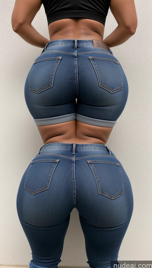 ai nude image of araffe butt lifter in jeans showing her butt pics of Athlete Big Ass Big Hips Jeans