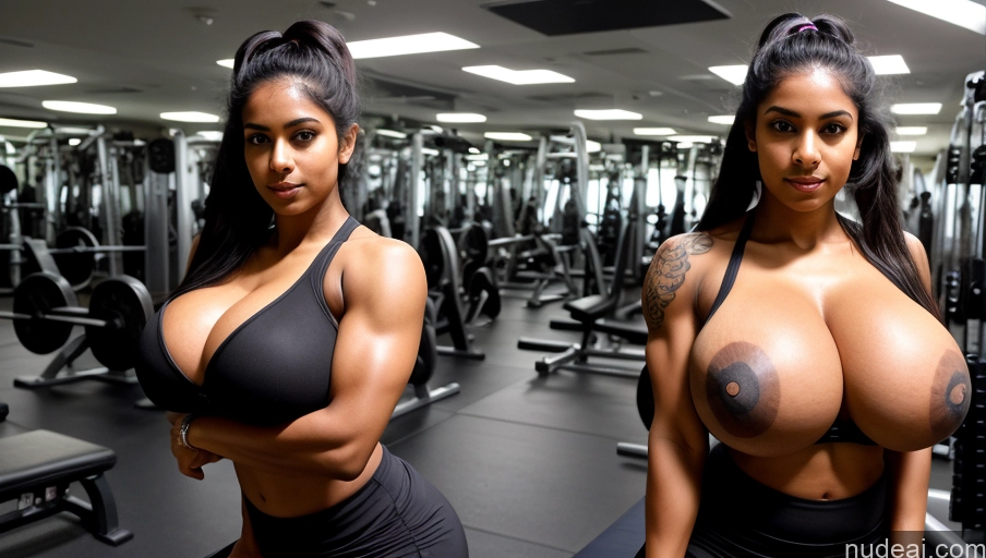 related ai porn images free for Bodybuilder Busty Huge Boobs Muscular Big Ass Tattoos Beautiful Dark Skin Big Hips Sexy Face Black Hair Indian Gym Front View Yoga Cleavage Dark Lighting Detailed Push-up Bra Serious Abs 18 Pigtails Long Skirt