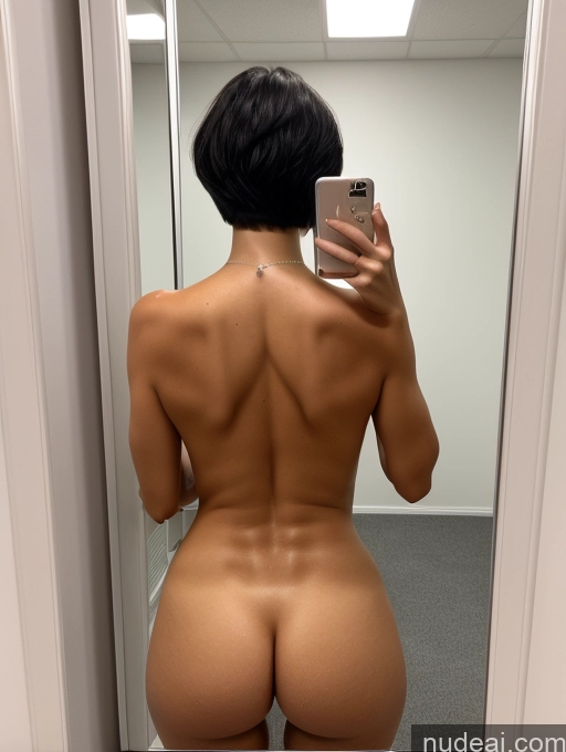 related ai porn images free for Huge Boobs Perfect Body Seductive Black Hair Short Hair Changing Room Front View Nude Milf Two Russian Oiled Body 30s Mirror Selfie Bending Over