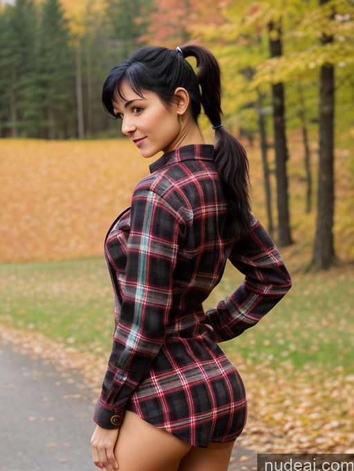 related ai porn images free for Woman One Small Tits Small Ass Short Black Hair Ponytail White Front View Lumberjack