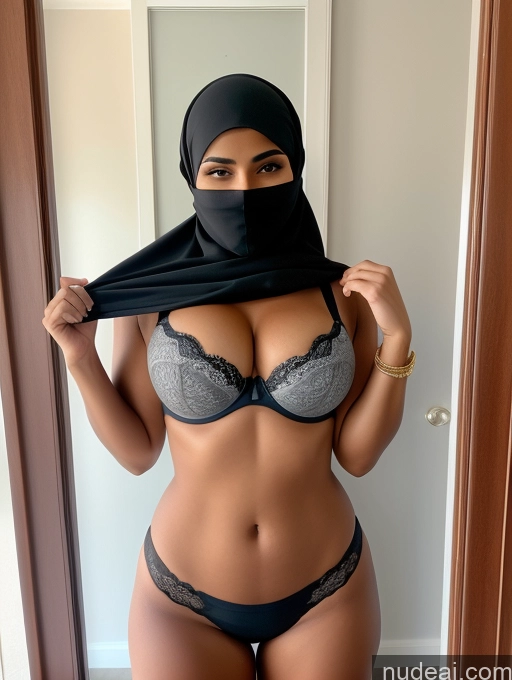 related ai porn images free for Athlete Middle Eastern Sexy Face 18 Busty Perfect Boobs Big Ass Beautiful Thick Perfect Body Tanned Skin Front View Niqab Jewelry Push-up Bra