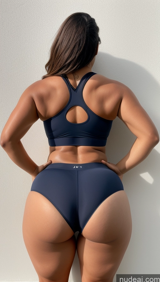 ai nude image of araffe woman in a blue bikini with a big butt pics of Big Ass Big Hips Athlete Underwear