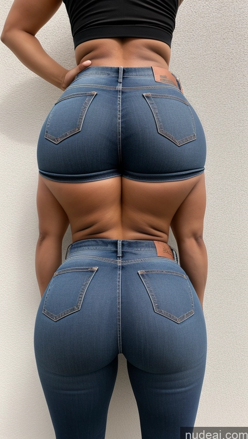 ai nude image of araffe butt - bari woman in jeans showing off her butt pics of Big Ass Big Hips Athlete Jeans