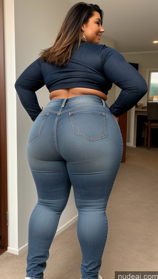 ai nude image of araffe butt lifter in jeans showing off her butt pics of Athlete Big Ass Big Hips Jeans