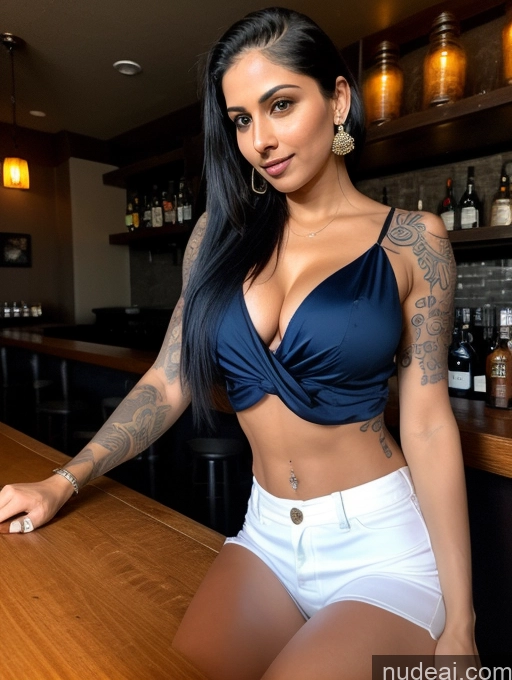 related ai porn images free for Athlete Busty Beautiful Tattoos Abs Short Perfect Body Slicked 20s Fairer Skin Blue Hair Indian Bar Blouse Sari Cleavage Dark Lighting Sexy Face