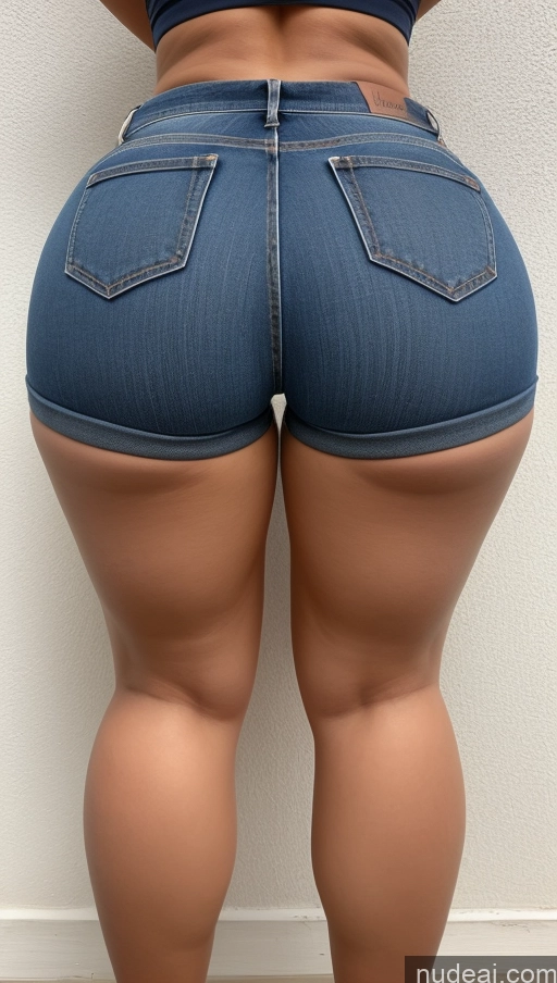 ai nude image of a close up of a woman's butt showing off her jeans pics of Big Ass Big Hips Athlete Jeans Blonde