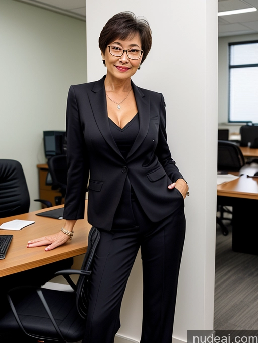 related ai porn images free for Milf Perfect Boobs Beautiful Glasses Perfect Body Short Hair Chinese Office Blouse Casual Professor Stylish Suit Cleavage Dark Lighting Detailed Sexy Face 70s Partially Nude