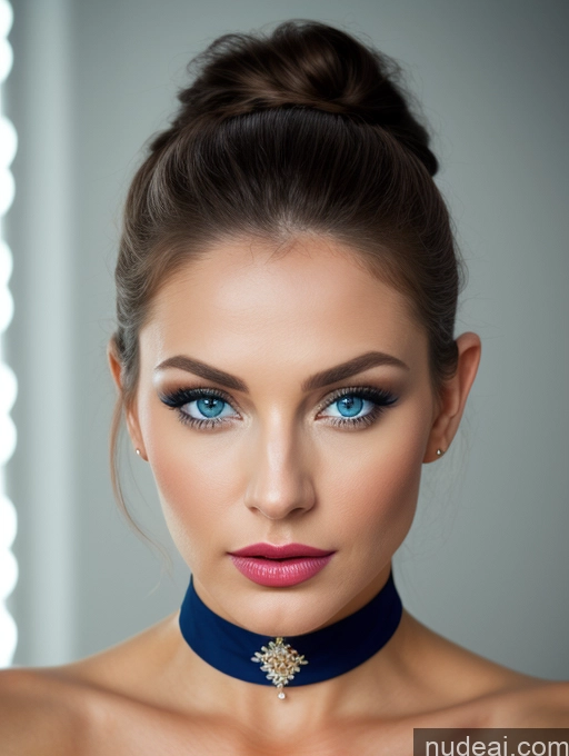 related ai porn images free for Miss Universe Model One Perfect Boobs Beautiful Lipstick Perfect Body Fairer Skin 30s Pouting Lips Shocked Brunette Ponytail Latina 3d Bedroom Front View Choker Wedding Detailed Denise Doll Likeness Pearl Jewelry Victorian Deep Blue Eyes