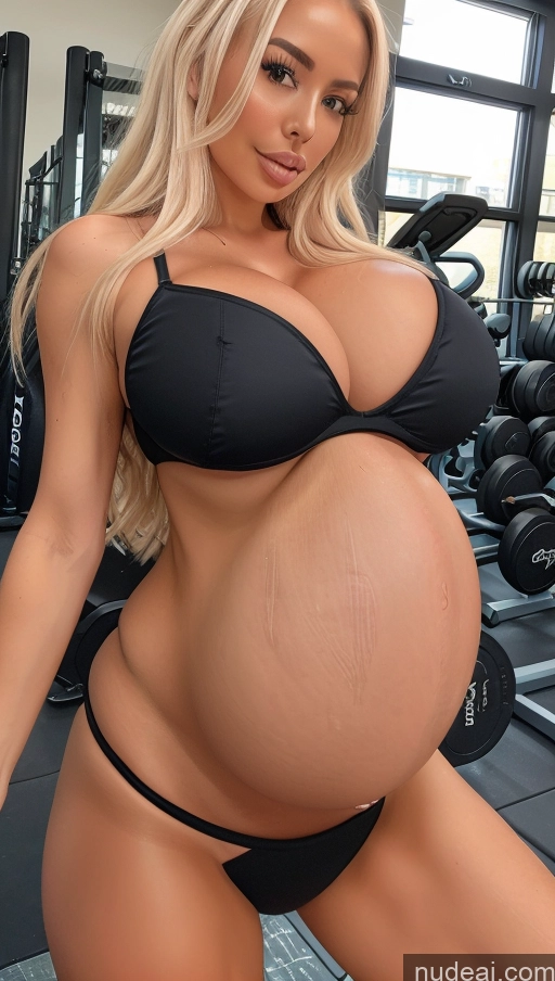 related ai porn images free for Bimbo Huge Boobs Perfect Boobs Perfect Body Long Hair 30s Seductive Front View Lingerie Microkini Pregnant Belly Inflation, Cuminflation, Overeating Gym Dark Skin Black