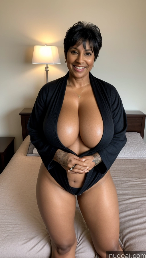 related ai porn images free for Busty Huge Boobs Beautiful Tattoos Big Ass Big Hips Tall 50s Sexy Face Front View Detailed Milf Perfect Body Pixie Happy Indian Dark Skin Oiled Body Black Hair Bathrobe Bedroom T-pose