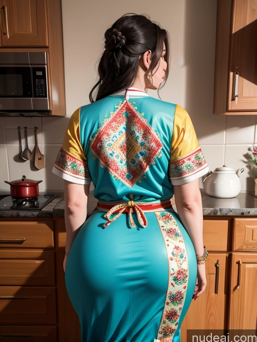 related ai porn images free for Traditional Milf Kitchen Fat Big Ass Big Hips Back View Mongolian