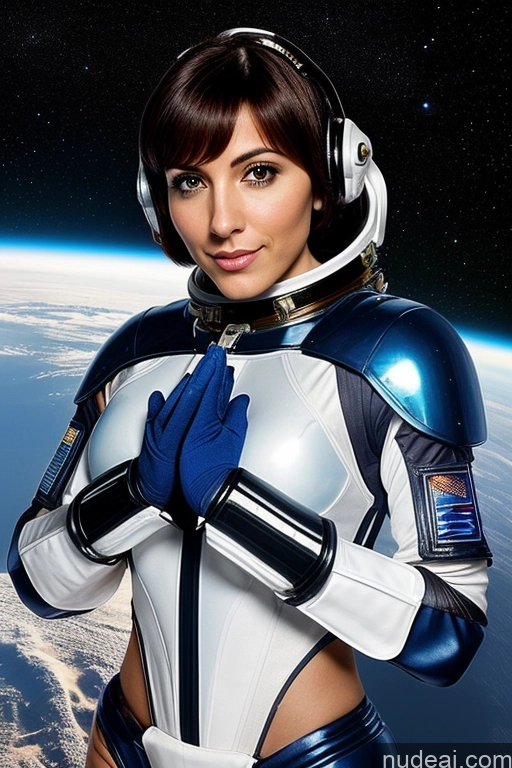 related ai porn images free for Perfect Body 30s Portuguese Bobcut Sci-fi Armor Space Suit Small Tits