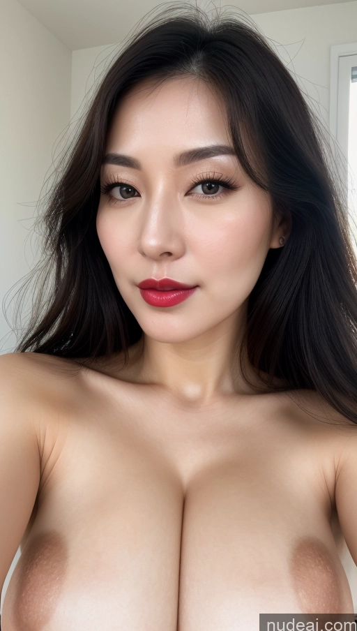 related ai porn images free for One Lipstick Close-up View Slicked Woman 30s Huge Boobs Beautiful Black Hair Fairer Skin Korean Detailed