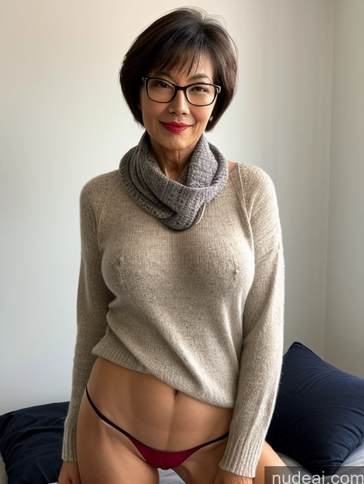 related ai porn images free for Milf Perfect Boobs Perfect Body Pubic Hair Beautiful Glasses Lipstick 60s Sexy Face Short Hair Chinese Bedroom Spreading Legs Casual Stylish Professor Secretary Sweater Partially Nude Dark Lighting Detailed Scarf Topless