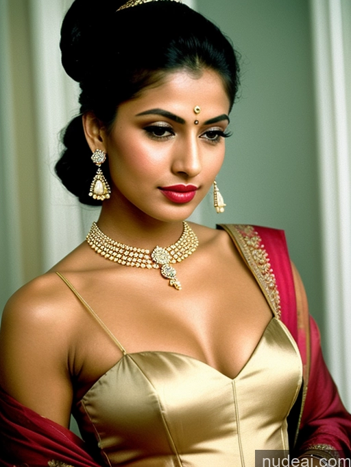 ai nude image of arafed woman in a gold dress with a red shawl pics of Beautiful Lipstick Muscular Oiled Body 18 Orgasm Pouting Lips Ponytail Indian Vintage 60s 70s 80s 90s Angel Sari Traditional Wedding Cleavage Diamond Jewelry Gold Jewelry Jewelry Pearl Jewelry Sexy Face Perfect Boobs