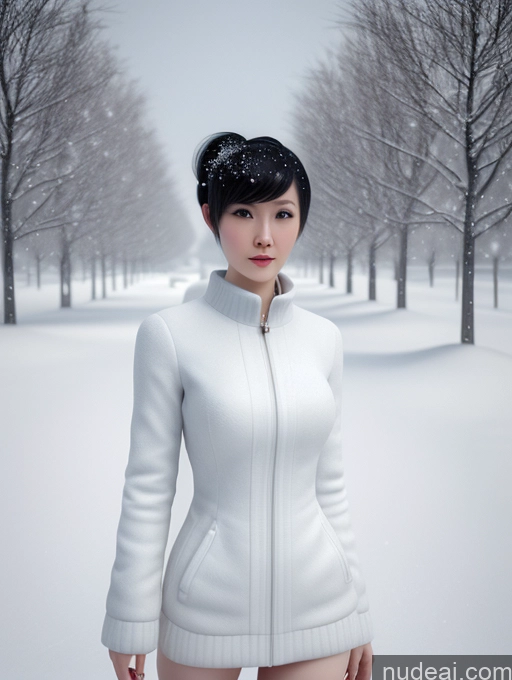 related ai porn images free for Perfect Body Fairer Skin Woman 20s Black Hair Pixie 3d Chinese Snow Professor