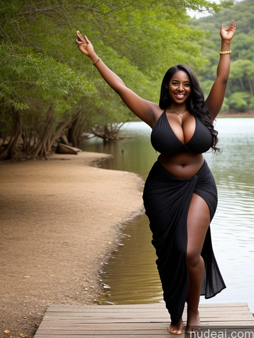 related ai porn images free for Beautiful Big Ass Thick Chubby Big Hips Tall Long Hair Dark Skin 30s Happy Black Hair Lake Front View T-pose Sari Cleavage Detailed Sexy Face Huge Boobs Perfect Boobs African