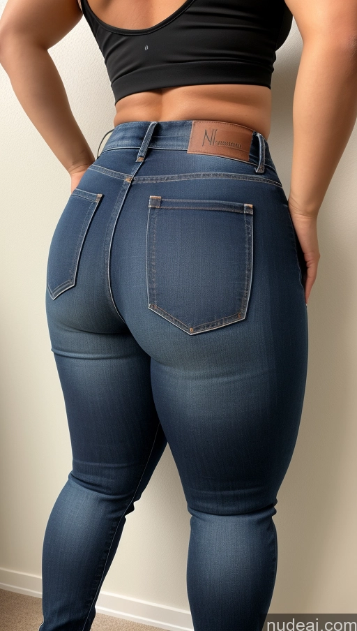 ai nude image of araffe butt of a woman in jeans with a black top pics of Athlete Big Hips Big Ass Jeans Straight